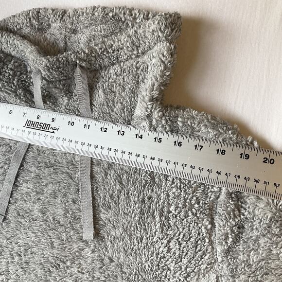 St. John's Bay Men Sweatshirt XXL Gray Fleece Activewear Long Sleeve - Picture 3 of 8